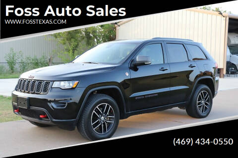2017 Jeep Grand Cherokee for sale at Foss Auto Sales in Forney TX