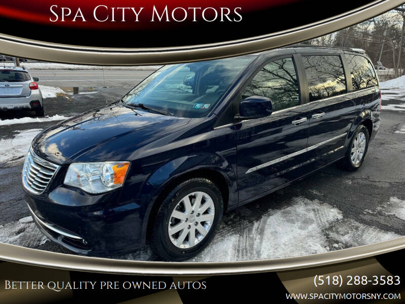 2016 Chrysler Town and Country for sale at Spa City Motors in Ballston Spa NY