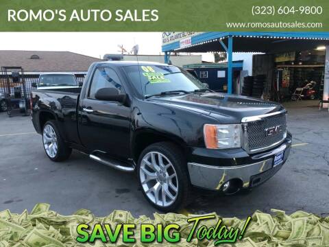 2008 GMC Sierra 1500 for sale at ROMO'S AUTO SALES in Los Angeles CA
