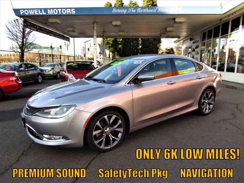 2015 Chrysler 200 for sale at Powell Motors Inc in Portland OR