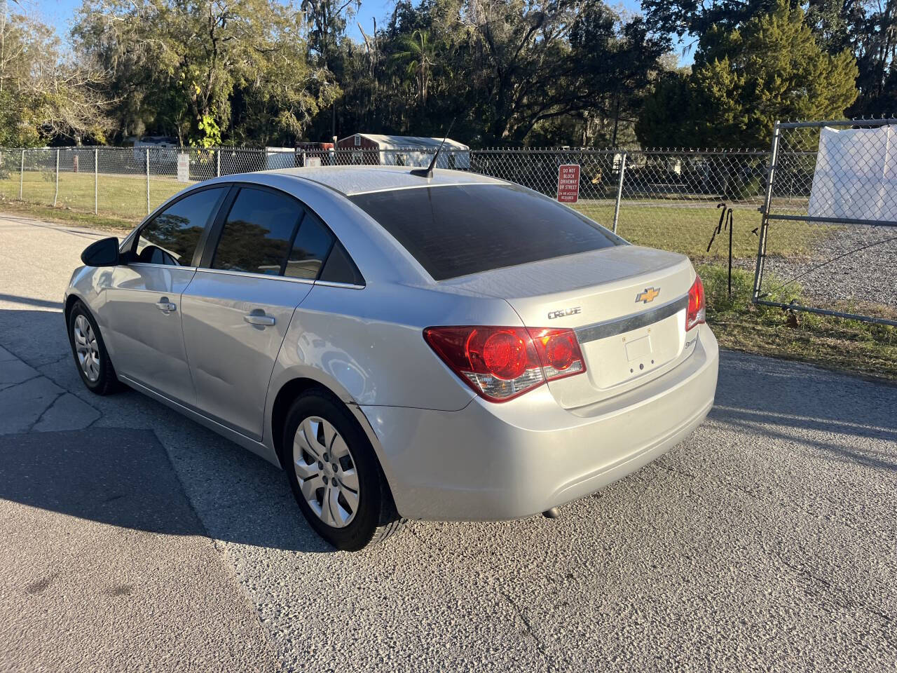 2012 Chevrolet Cruze for sale at Hobgood Auto Sales in Land O Lakes, FL