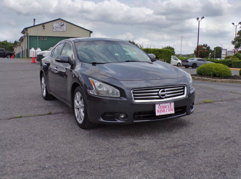 2012 Nissan Maxima for sale at Vehicle Wish Auto Sales in Frederick MD