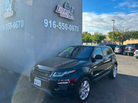 2016 Land Rover Range Rover Evoque for sale at LIONS AUTO SALES in Sacramento CA