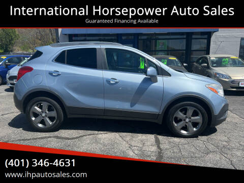 2013 Buick Encore for sale at International Horsepower Auto Sales in Warwick RI