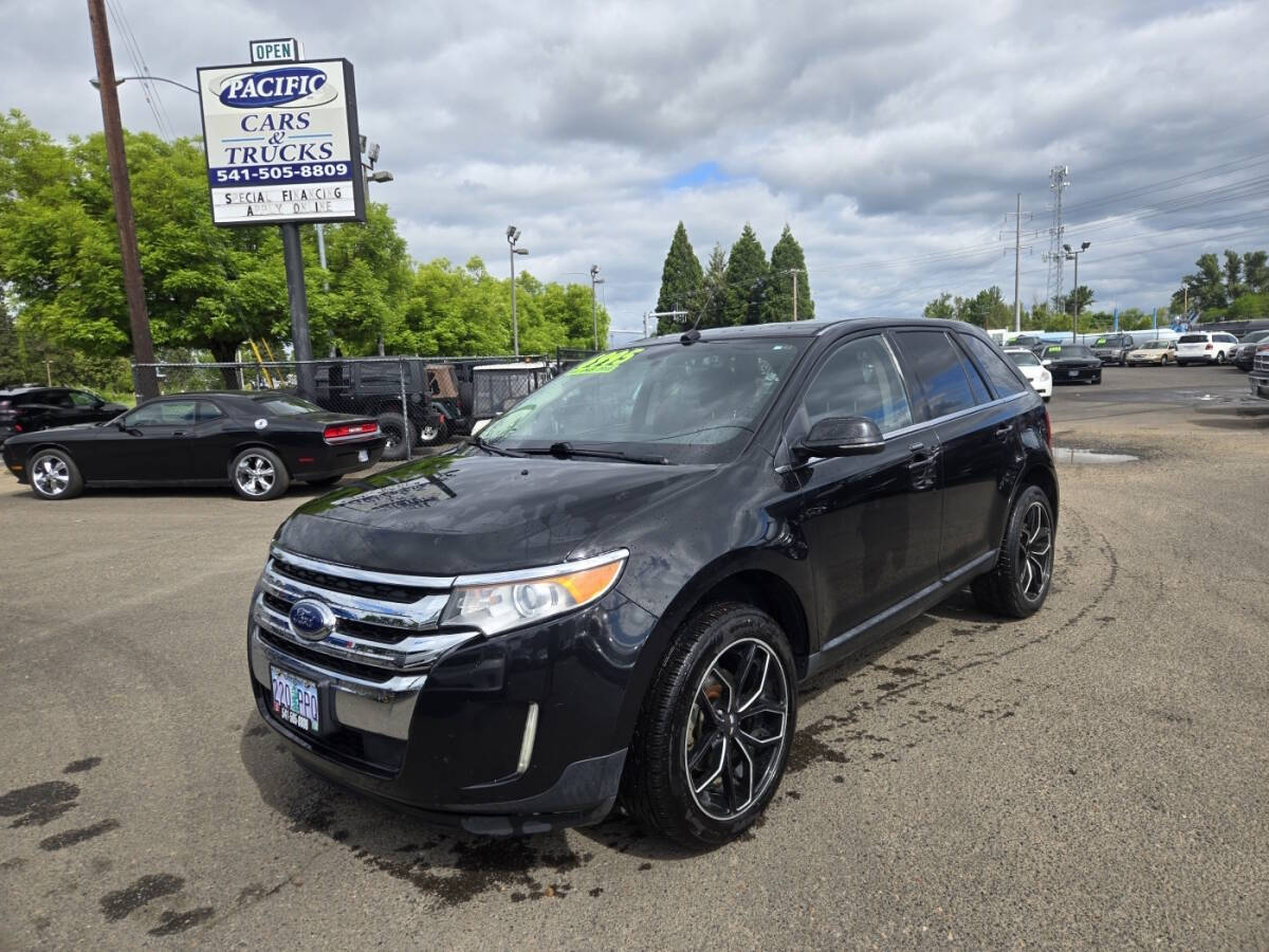 Black 2014 Ford Edge Limited AWD Limited 4dr Crossover 2