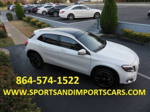 2018 Mercedes-Benz GLA for sale at Sports & Imports INC in Spartanburg SC