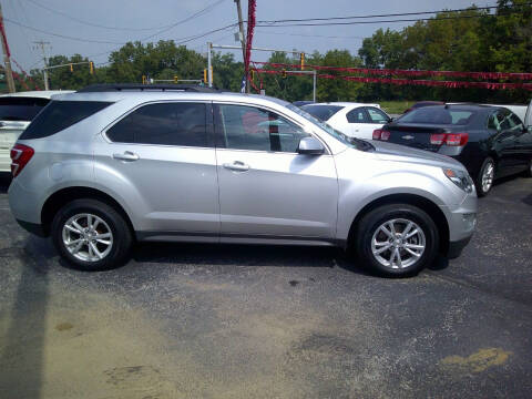 2016 Chevrolet Equinox for sale at River City Auto Sales in Cottage Hills IL