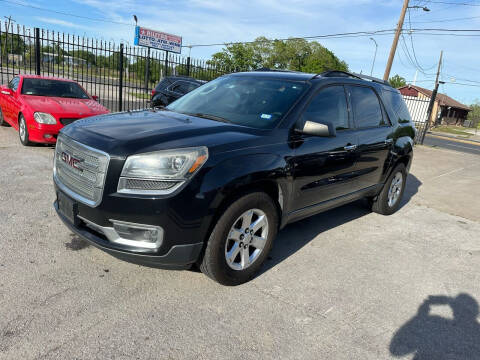 2014 GMC Acadia for sale at Preferable Auto LLC in Houston TX