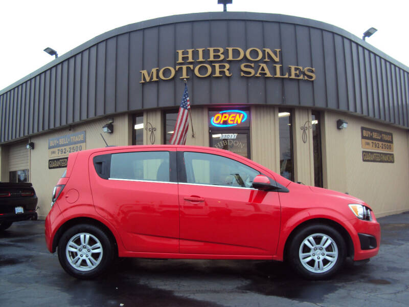 2015 Chevrolet Sonic for sale at Hibdon Motor Sales in Clinton Township MI