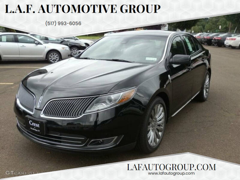 2013 Lincoln MKS for sale at L.A.F. Automotive Group in Lansing MI
