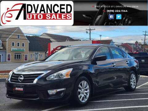 2015 Nissan Altima for sale at Advanced Auto Sales in Dracut MA