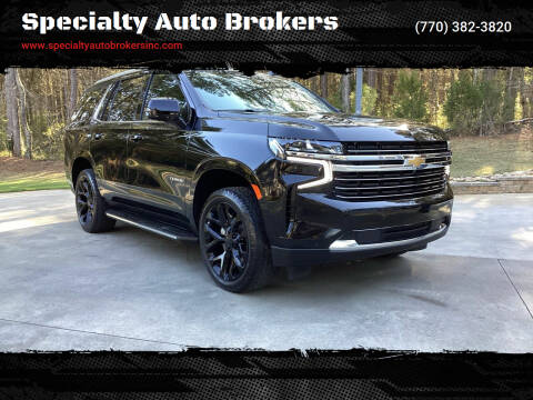 2022 Chevrolet Tahoe for sale at Specialty Auto Brokers in Cartersville GA