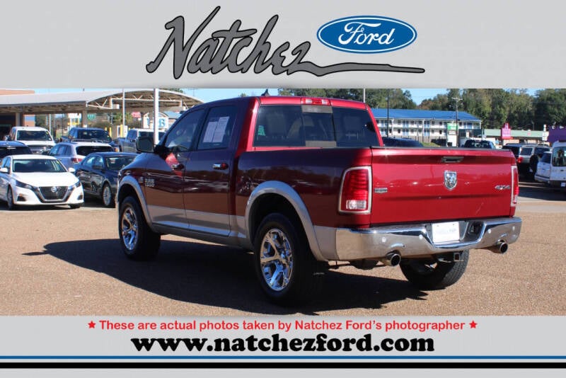 Used 2015 RAM Ram 1500 Pickup Laramie with VIN 1C6RR7NT9FS528228 for sale in Natchez, MS