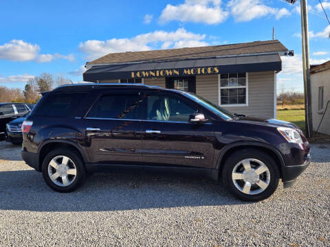 2008 GMC Acadia for sale at DOWNTOWN MOTORS in Republic MO