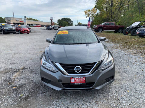 2017 Nissan Altima for sale at Community Auto Brokers in Crown Point IN