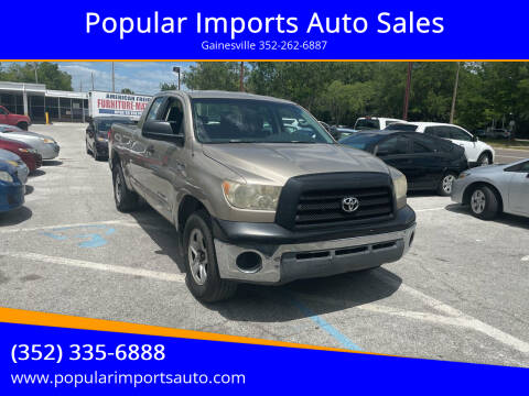 2008 Toyota Tundra for sale at Popular Imports Auto Sales in Gainesville FL