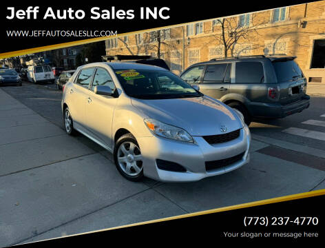 2010 Toyota Matrix for sale at Jeff Auto Sales INC in Chicago IL