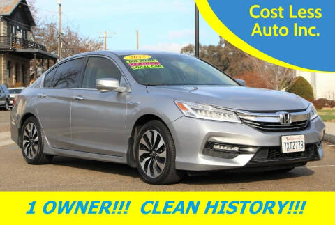 2017 Honda Accord Hybrid for sale at Cost Less Auto Inc. in Rocklin CA
