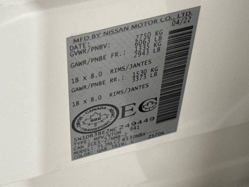 2022 Nissan Pathfinder