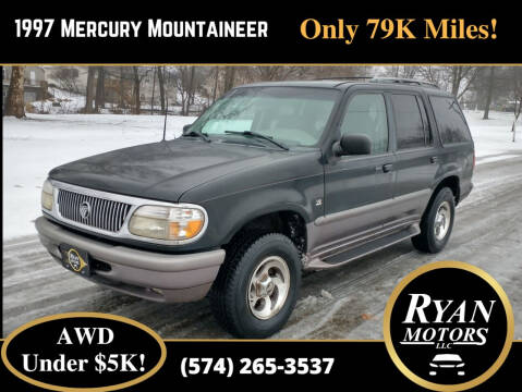 1997 Mercury Mountaineer for sale at Ryan Motors LLC in Warsaw IN