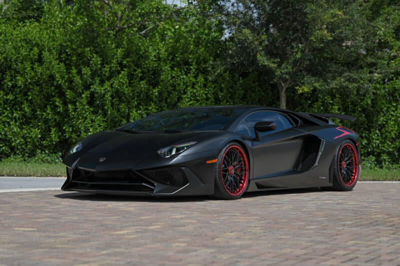 2017 Lamborghini Aventador for sale at EURO STABLE in Miami FL
