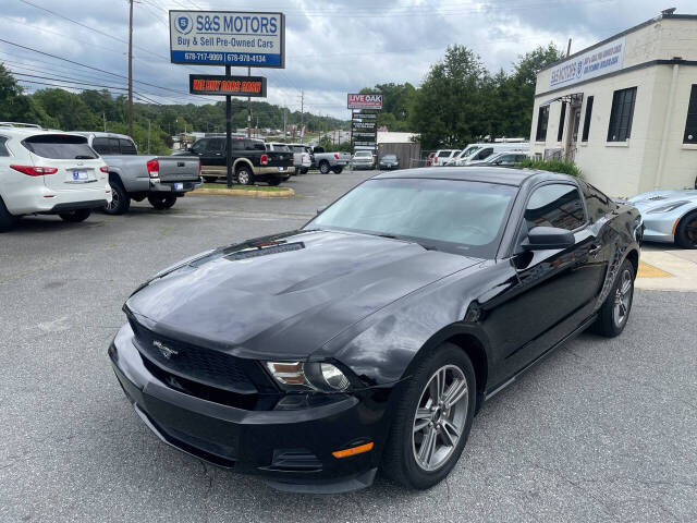 2010 Ford Mustang for sale at S & S Motors in Marietta, GA