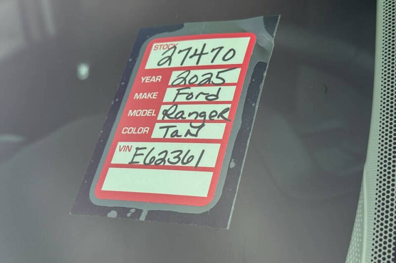 2025 Ford Ranger XLT