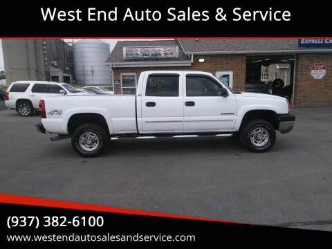 2003 Chevrolet Silverado 2500HD for sale at West End Auto Sales & Service in Wilmington OH