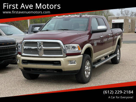 2016 RAM Ram Pickup 2500 for sale at First Ave Motors in Shakopee MN