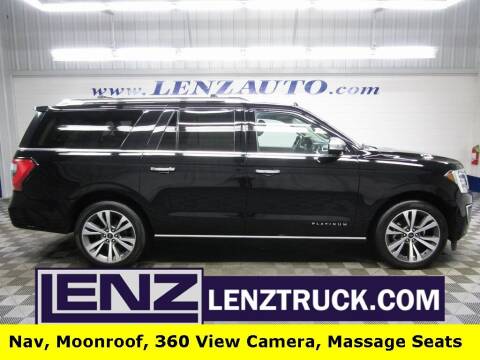 2020 Ford Expedition MAX for sale at LENZ TRUCK CENTER in Fond Du Lac WI