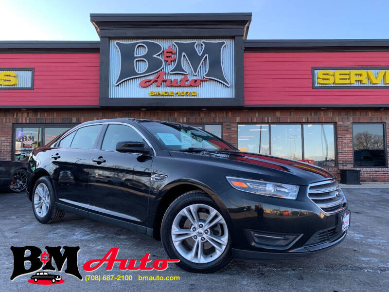 2015 Ford Taurus for sale at B & M Auto Sales Inc. in Oak Forest IL
