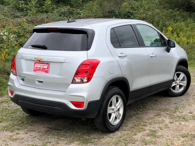 Used 2021 Chevrolet Trax LS with VIN KL7CJNSBXMB360289 for sale in Iron River, MI