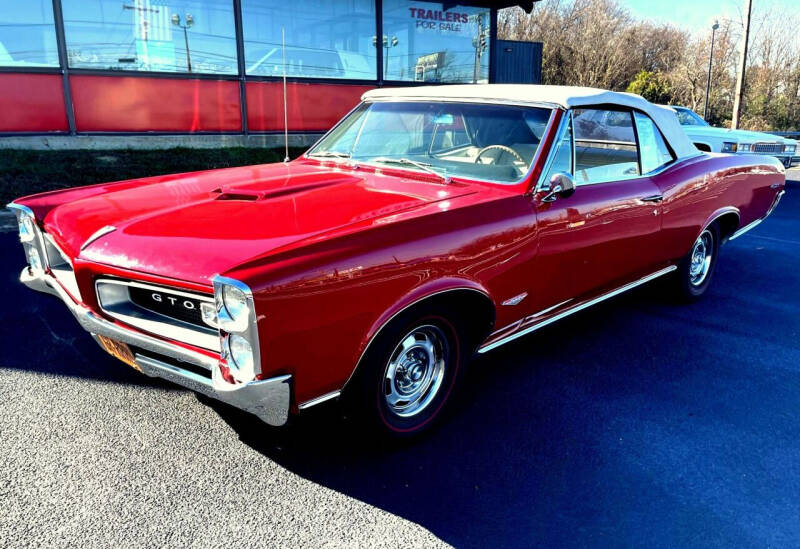 1966 Pontiac GTO for sale at Black Tie Classics in Stratford NJ