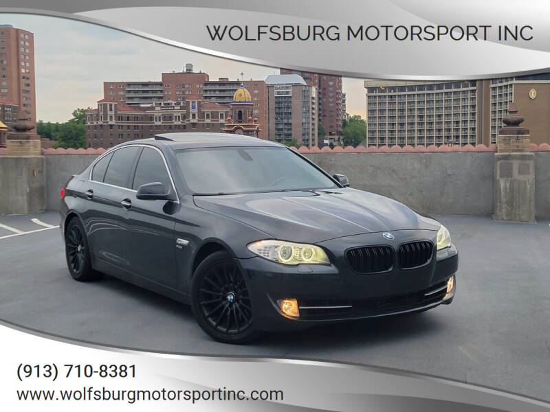 2011 BMW 5 Series for sale at WOLFSBURG MOTORSPORT INC in Shawnee KS
