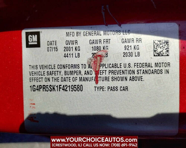 2015 Buick Verano Convenience Group