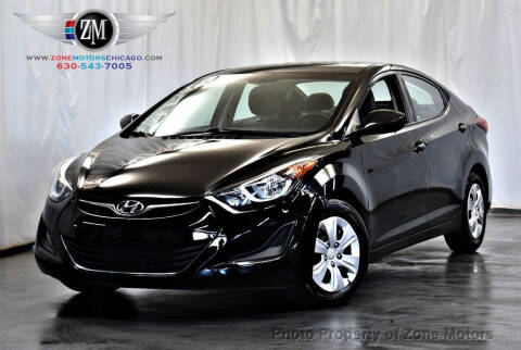 2016 Hyundai Elantra for sale at ZONE MOTORS in Addison IL