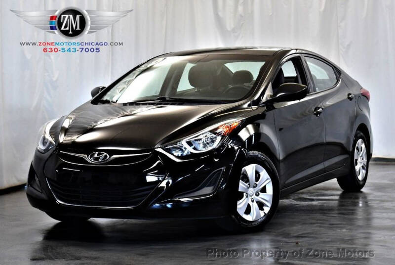 2016 Hyundai Elantra for sale at ZONE MOTORS in Addison IL