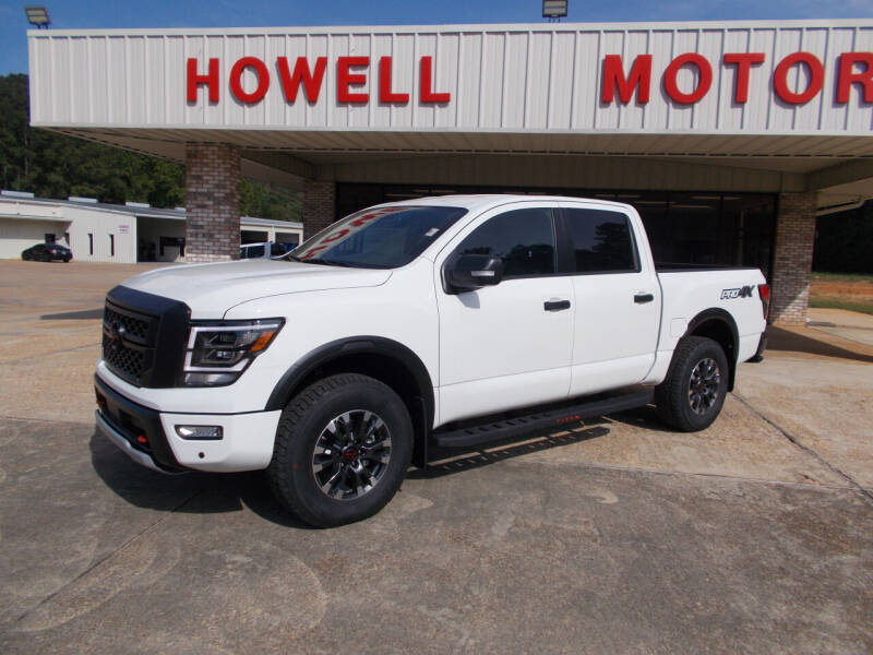2023 Nissan Titan for sale at Howell GMC Nissan - New Nissan in Summit MS