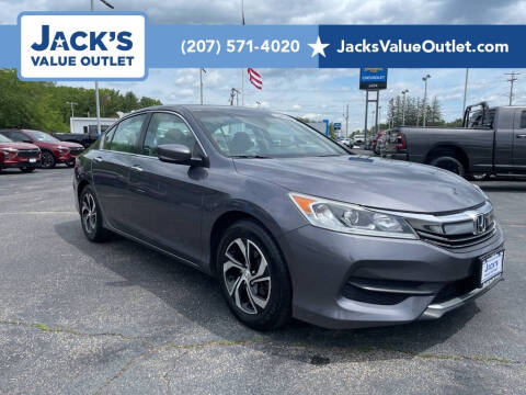 2016 Honda Accord for sale at Jack's Value Outlet in Saco ME