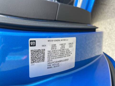 2024 Chevrolet Corvette Stingray