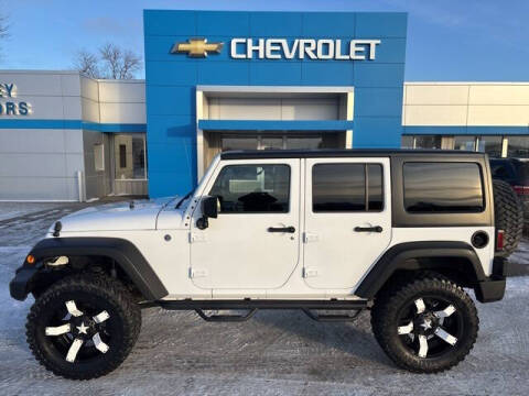 2017 Jeep Wrangler Unlimited for sale at Finley Motors in Finley ND