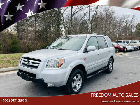 2007 Honda Pilot for sale at Freedom Auto Sales in Chantilly VA
