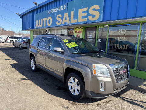 2012 GMC Terrain for sale at Affordable Auto Sales of Michigan in Pontiac MI