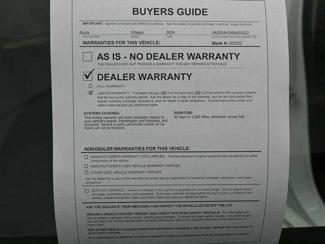 2024 Acura Integra