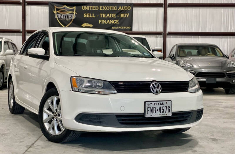 2012 Volkswagen Jetta for sale at United Exotic Auto in Houston TX