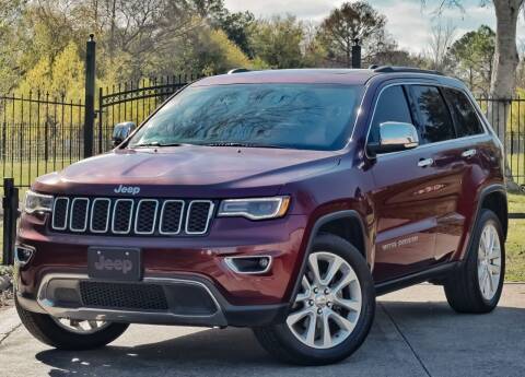2017 Jeep Grand Cherokee for sale at Texas Auto Corporation in Houston TX