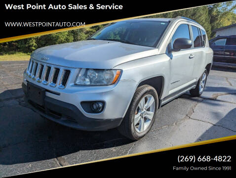 2013 Jeep Compass for sale at West Point Auto Sales & Service in Mattawan MI