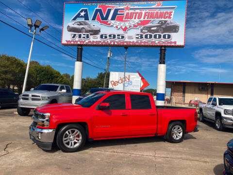 2018 Chevrolet Silverado 1500 for sale at ANF AUTO FINANCE in Houston TX