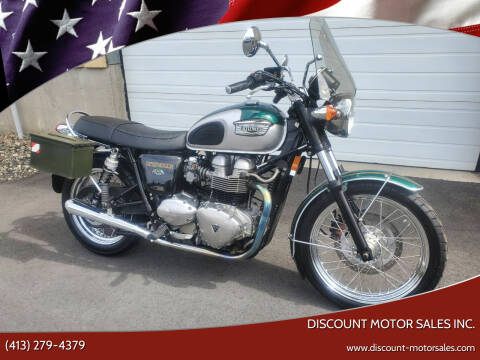 2002 Triumph Bonneville for sale at Discount Motor Sales inc. in Ludlow MA