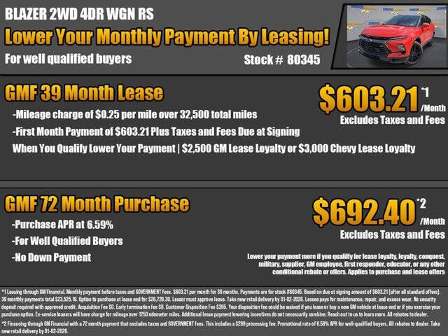 2025 Chevrolet Blazer RS